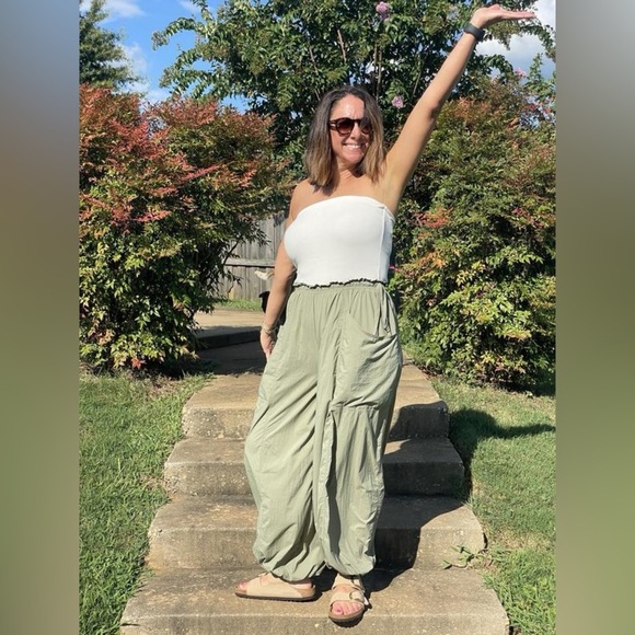 NWT! Daily Practice by Anthropologie Best Shot Jumpsuit 🟡 - Picture 8 of 14